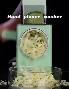 3in1 Multifunction Vegetable Slicer Manual Grater Powerful Suction Cups Household Chopping Artifact