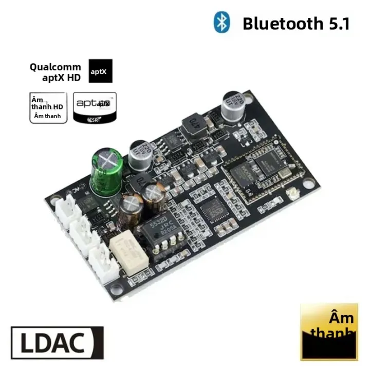 QCC5125 ES9039Q2M Bộ Thu Âm Thanh Bluetooth Bảng Giải Mã 5.1 HiFi Không ...