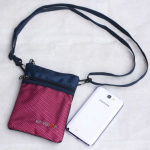 Outdoor Mens and Womens Crossbody Travel Multifunctional Mobile Phone Bag Passport Certificate Card Holder Close-Fitting Small Saddle Bag Fashion Coin Purse
