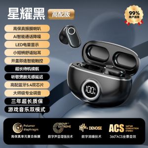 17 Bluetooth Wireless Earphones Noise Reduction Half In-Ear New 17pro Max Air Stereo Sound with Mic Support Auto On/Off