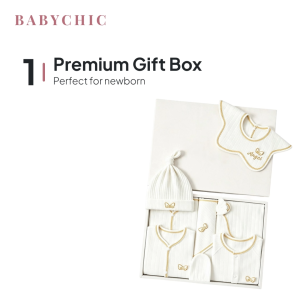 Newborn Gift Set 18pcs Luxury Cotton Baby Clothes Gift Box Full Moon Aqiqah Hadiah Bayi Baju Comel