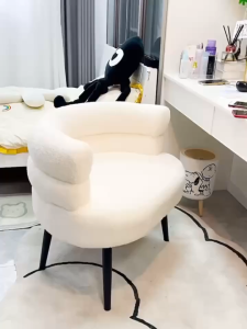 HM พร้อมส่ง เก้าอี้ทำงาน เก้าอี้สำนักงาน เก้าอี้ เก้าอี้แต่งหน้า ผ้ากำมะหยี่ ทันสมัย เก้าอี้กินข้าว เก้าอีห้องนอน ผ้ากำมะหยี่ เก้าอี้ผู้บริหาร เบาะผ้านุ่ม