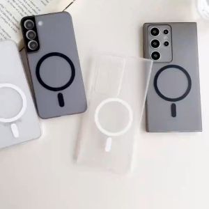 🇹🇭❤️คนรุ่นใหม่ PC กรณีโทรศัพท์มือถือ❤️กันกระแทกสําหรับSamsung samsung S24 S23 S22 S21 Ultra Plus FE