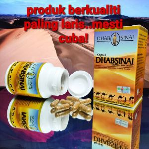 KAPSUL DHABSINAI ORIGINAL telah lama dan dipercayai dipasaran