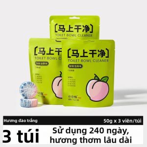 CECEBEAR | Viên Thả Bồn Cầu Khử Mùi and Hương Thơm Dài Lâu Loại Bỏ Vết Bẩn Mạnh Mẽ An Toàn Cho Bề Mặt Dễ Sử Dụng Đa Năng Vệ Sinh Nhà Tắm