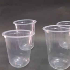 1 DUS 1000 pcs GELAS OVAL 14OZ 16OZ 18OZ 22OZ OVALE 7 8 gram CUP 14 16 18 22 OZ GELAS PLASTIK GELAS BUBBLE ES GROSIR