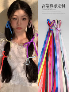 ริบบิ้นผูกผมสไตล์เกาหลี ริบบิ้นผูกผมสไตล์ฝรั่งเศส ริบบิ้นผูกผมสไตล์เด็กสาว ริบบิ้นผูกผมสไตล์ผีเสื้อ ริบบิ้นผูกผมสไตล์สาวน้อย