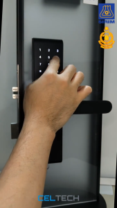 【SIRIM CERTIFIED】CELTECH SMART LOCK D5Z | INSTALLATION AVAILABLE | 1 YEAR WARRANTY | STANDARD/ TUYA BLUETOOTH/WIFI