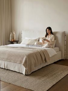 ZUOMU | Giường Phong Cách Zen 1.8m Có Thể Giặt