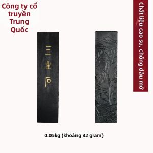 Đồ Sưu Tầm Mực Viết Thư Pháp Và Tranh Tự Chế Từ Đá Tam Sinh