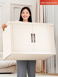 evesigar | Large Capacity Double Door Storage Box