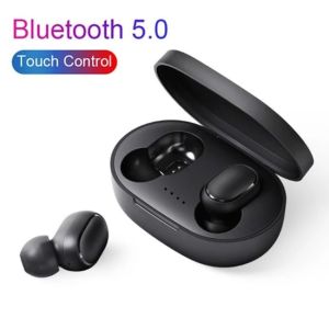 A6S TWS Earphone Bluetooth Nirkabel 5.0 Headset Earbud Olahraga dengan Mikrofon untuk Ponsel Pintar Android Iphone