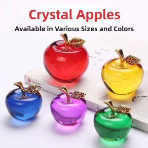 Festive Glass Apple Ornament