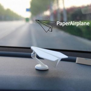 Unique Auto Turning Airplane Model Decor Car Dashboard Airplane Drift Rotating Ornaments Car Interior Center Console Decoration