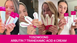 Arbutin + Tranexamic Acid Whitening Cream Facial Moisturizer Brightening Lotion for Face Underarm alpha arbutin Whitening Cream Effectively Reduces Dark Spots Inhibits Melanin Improves Uneven Skin Tone Suitable for Sensitive Skincare