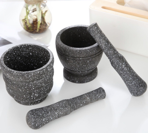 Housewife Kitchen Helper Mango Chilli Crab Southeast Asian Ethnic Traditional Mortar Garlic Press Utensil Foldable