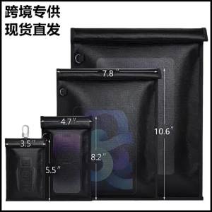 Túi Chống Trộm Chống Nước Chống Tín Hiệu RFID Cỡ S/M/L/XL Đựng Chìa Khóa Xe Điện Thoại Di Động An Toàn