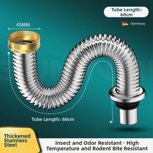 SUNINLIFE | Anti-odor Drainage Kit for Single/Double Sinks