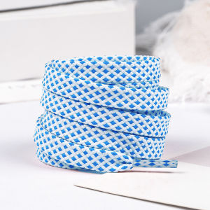 High-quality multicolored shoelaces stylish flat premium shoelace suitable for a variety of shoes 1Pair