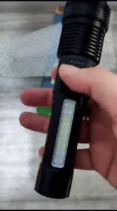 SENTER LED SWAT A76 - 7 MODE CAHAYA - ZOOM - USB TYPE C
