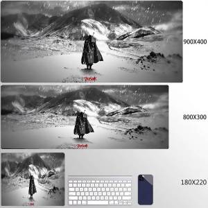 Bandai | Anime Berserk Guts Miếng Lót Chuột Cho Máy Tính Chơi Game Varmilo Bàn Phím Thảm CS GO LOL Game Thủ Để Bàn Phụ Kiện Chất Liệu Cao Su
