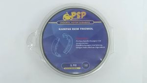 Kampas Rem Tromol GL PRO (PSP) - Kanvas Brake Shoe Sepatu Rim Roda Belakang HONDA GL MAX / NEOTECH