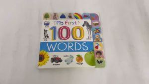 My First 100 Words Board Book for Kids and Toddlers To Learn New Words