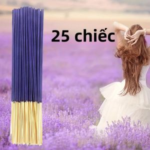 Que Hương Gỗ Lavender Trị Liệu Hương Thơm 8.66 Inch Trang Trí Nhà Cửa Tạo Không Khí Khách Sạn & Spa Quà Tặng Hoàn Hảo Cho Ngày Lễ Nhang Que