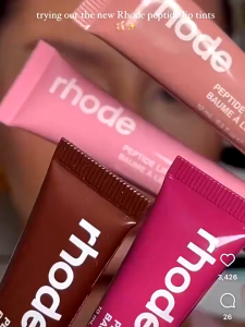 Son dưỡng có màu RHODE x THE PEPTIDE LIP TINTS bóng  - Mẫu mới 10ml