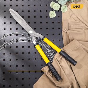 Deli กรรไกรตัดหญ้า Hedge Shears กรรไกรตัดกิ่งไม้ ตกแต่งสวน 26 นิ้ว 35 นิ้ว กรรไกรตัดแต่งกิ่งขนาด รุ่น DL580433 DL580432