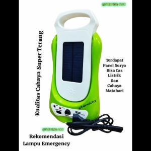 Lampu Emergency Cas Super Terang / Lampu Darurat 60 LED SMD