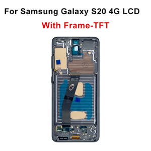 TFT For Samsung Galaxy S20 4G SM-G980 LCD Display Touch Screen Digitizer With Frame For Samsumg S20 5G SM-G981 LCD Replacement