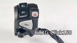 HONDA CLICK 125i/150i HANDLE SWITCH WITH PASSING LIGHT LEFT SIDE FOR CLICK V2 MOTO-6317 SPEEDMOTO