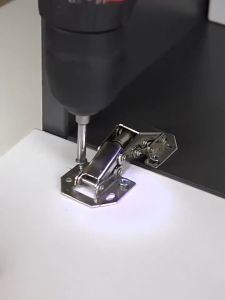 90Degree 3Inch Not Drilling Hole Cabinet Hinge Cabinet Door Soft Closing Hinge Hydraulic Buffer Hinge