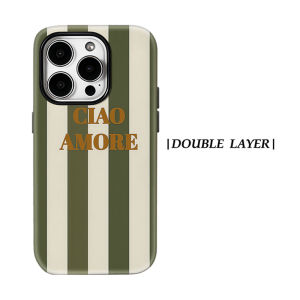 CIAO AMORE KAKI For Magnetic Phone Case for IPhone 17 16 15 14 13 Pro Max Plus Single Double-layer tough Case
