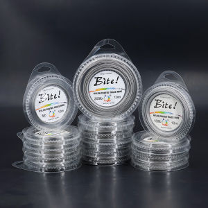 2PCS 10Meters/roll Anti Corrosion Nylon Coated 7 Strands Steel Weave Trace Wire 5LB~200LB Rigs Jigging Lures Fishing Leader Line