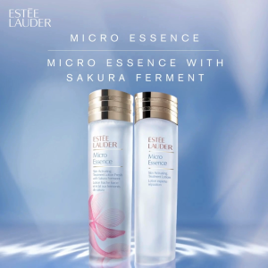 Estee Lauder Micro Essence Treatment Lotion Fresh with Sakura Ferment | Best Seller Facial Toner Strengthen Skin Barrier & Oil/Water Balance | Skincare all skin types Normal Oily | 30ml 100ml 200ml