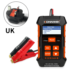 Bộ Dụng Cụ Sửa Chữa Ắc Quy Ô Tô Xe Tải Tự Động 3 Trong 1 KONNWEI KW520 Sạc 12V 10A 24V 5A Sửa Chữa Xung Sạc Khởi Động Kiểm Tra Cho Xe Từ Năm 1996 Trở Đi