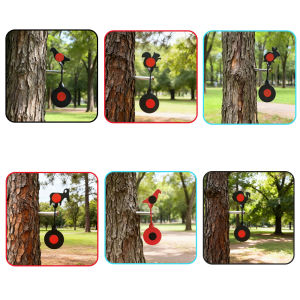 เป้าซ้อมยิงแบบหมุนได้ 360 องศา 6 แบบให้เลือก สำหรับฝึกซ้อมยิงเป้าโลหะ