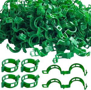 200 PCS Plant Support Clips Reusable Garden Clips Secured Plastic Plant Clips Tomato Support Clips for String Trellis for Clim