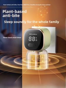 MONLEYTA | 2025 New Automatic Timing Electric Heat Mosquito Coil Liquid Odorless Baby And Pregnant Women Special Mosquito Killer Home Baby Mosquito Repellent Plug-In Mosquito Repellent Liquid Godsend