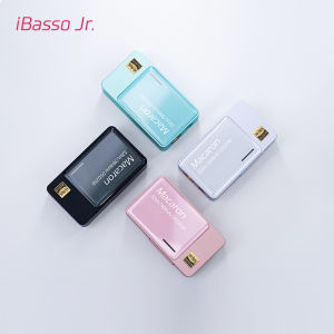 IBasso Jr.  Macaron HIFI Portable USB DAC Headphone Amplifier CS43131 Decoder 4.4mm/3.5mm PCM 32bit/384khz Native DSD 256x
