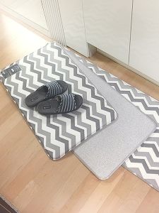 South Korea Import Kitchen Mat Kids Non Slip PVC Double-Sided Thickened For Home Floor Mat Minimalist Ins Style Bench