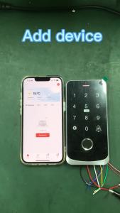 Hỗ Trợ Bluetooth Bàn Phím Điều Khiển Truy Cập RFID IC M1 Đầu Đọc Dấu Vân Tay Thẻ Tuya APP Bàn Phím Từ Xa Cho Dụng Cụ Mở Khóa Cửa