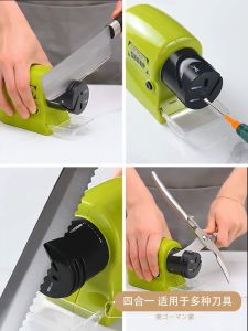 [คุณภาพสูงสุด!]MiaXia Joyพร้อมส่ง!หินลับมีดอเนกประสงค์ไฟฟ้าหินลับมีดแบบรวดเร็วสำหรับใช้ในครัว