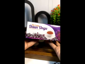 Teh Celup Daun Ungu Pelancar BAB Atasi Wasir dan Ambeien Isi 20 Kantung