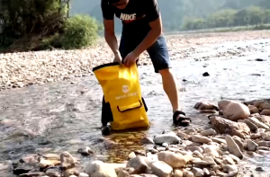 Outdoor 25L Waterproof Swimming Backpack Bucket Dry Sack Storage Bag Rafting Sports Kayaking Canoeing Travel Gym Bag Rafting Sports Kayaking Canoeing Travel Outdoor Bag