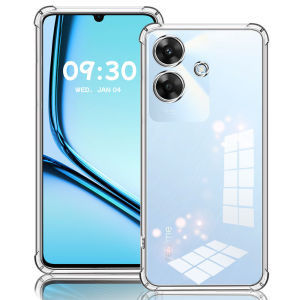 Fashion Case For Realme Note 60 Shockproof TPU Phone Case For Realme Note 50 4G Transparent Soft Silicone Back Cover Protective Crystal Shell Beautiful New Casing