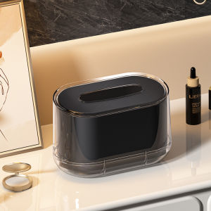 QUEZHOU | Transparent Nordic Minimalist Design Tissue Box