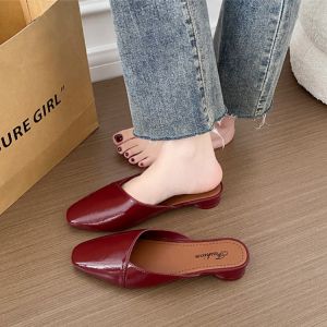 JIFANPAUL | Lazy Fashion High Heel Slip On Mules